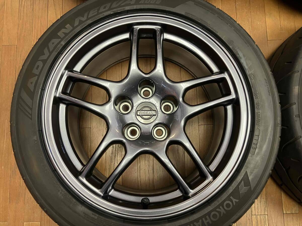JDM RareForging R33 Skyline GT-R Genuine 17-inch wheels 9J+30 5H114.3N (No Tires) - Image 3
