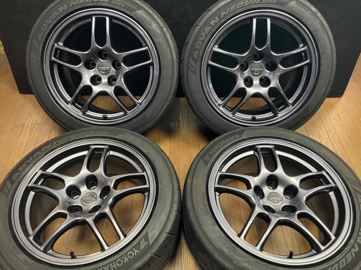 JDM RareForging R33 Skyline GT-R Genuine 17-inch wheels 9J+30 5H114.3N (No Tires)