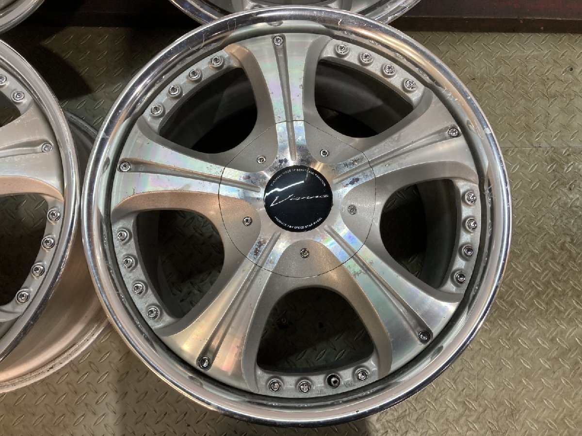 JDM SSR Speedstar VIENNA COURAGE 184-Wheel Set 9.5J 5HPCD150 +50 Land Cruise (No Tires) - Image 2