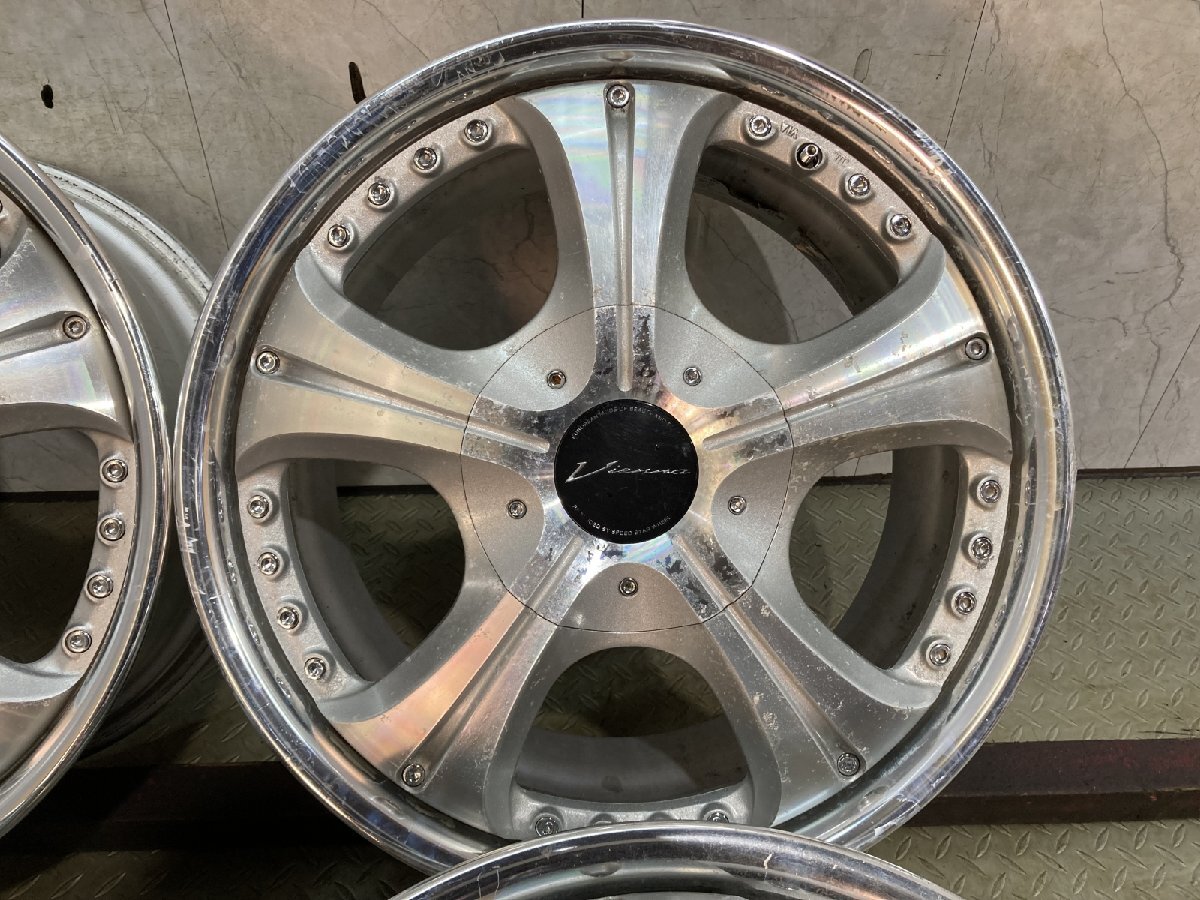 JDM SSR Speedstar VIENNA COURAGE 184-Wheel Set 9.5J 5HPCD150 +50 Land Cruise (No Tires) - Image 3