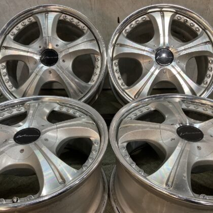 JDM SSR Speedstar VIENNA COURAGE 184-Wheel Set 9.5J 5HPCD150 +50 Land Cruise (No Tires)