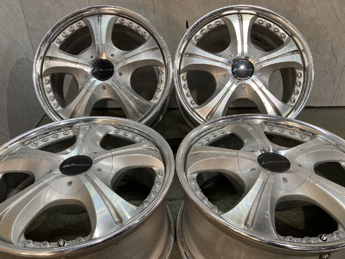 JDM SSR Speedstar VIENNA COURAGE 184-Wheel Set 9.5J 5HPCD150 +50 Land Cruise (No Tires)