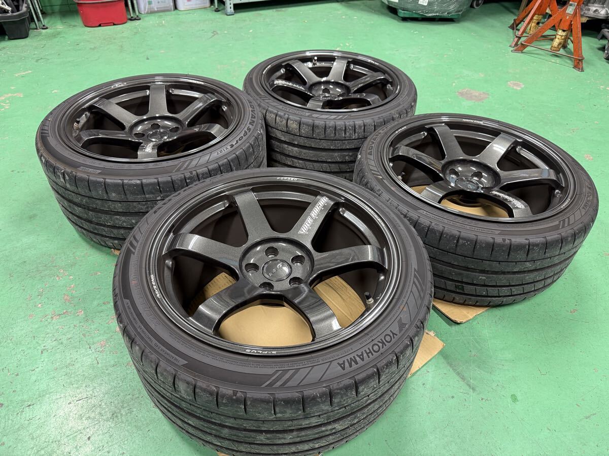 JDM RAYS TE37 saga s-plus 5-hole PCD112 19-inch tire and wheel set. Us (No Tires) - Image 3