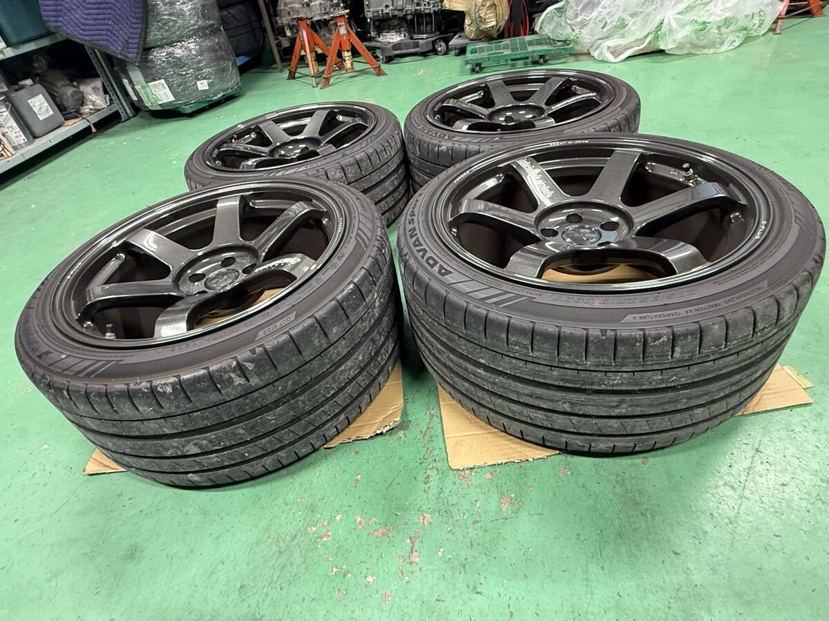JDM RAYS TE37 saga s-plus 5-hole PCD112 19-inch tire and wheel set. Us (No Tires) - Image 4