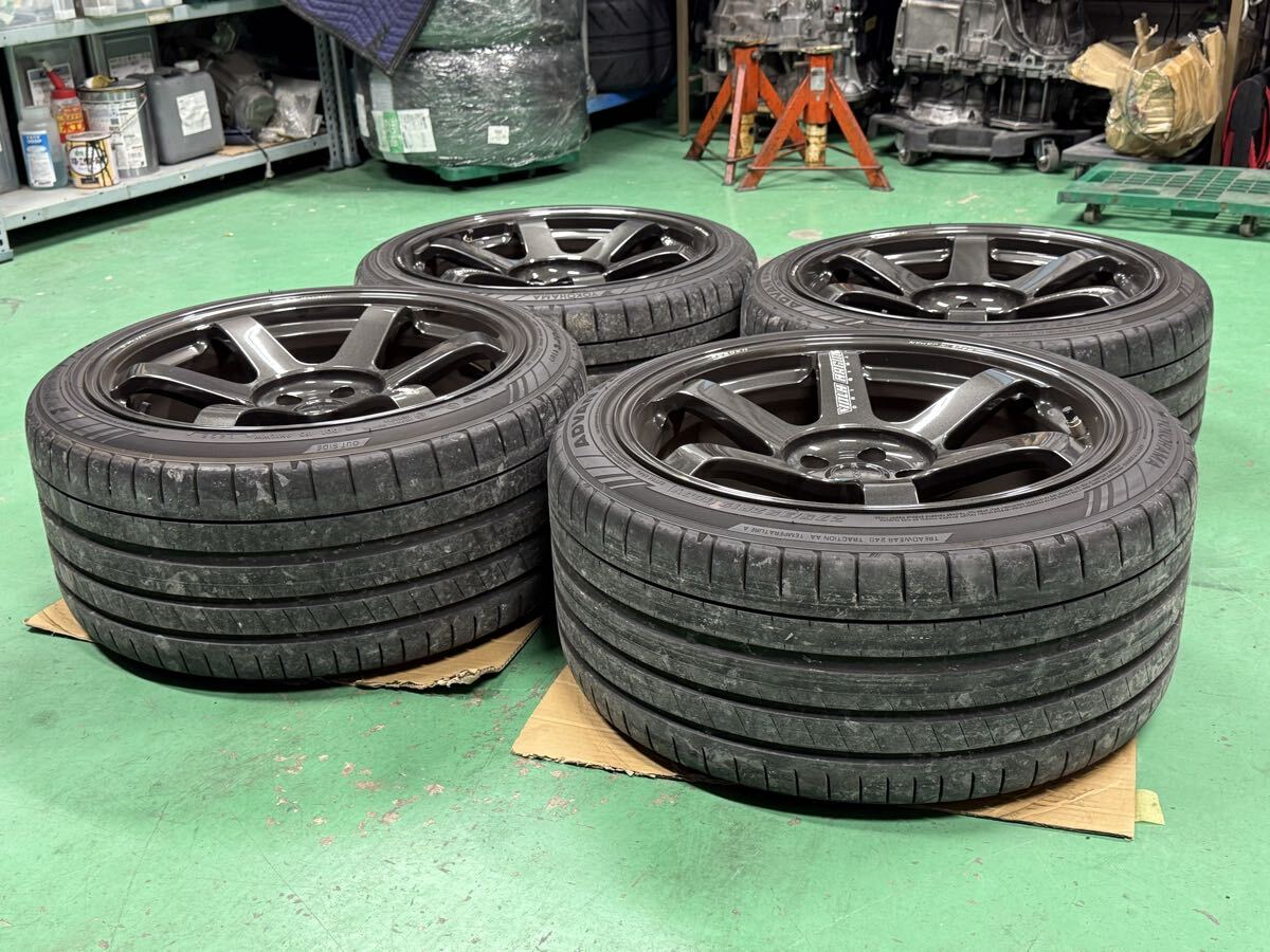 JDM RAYS TE37 saga s-plus 5-hole PCD112 19-inch tire and wheel set. Us (No Tires)