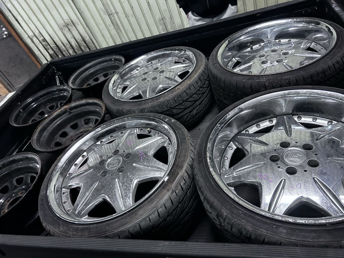 JDM WORK LS207 19-inch deep rim br WORK (No Tires) - Image 6