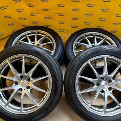 JDM K-24282023 model 235/50R18 YOKOHAMA BluEarth RV03RAYS VR G25 18x7. (No Tires)