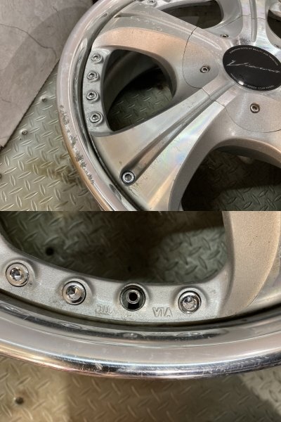 JDM SSR Speedstar VIENNA COURAGE 184-Wheel Set 9.5J 5HPCD150 +50 Land Cruise (No Tires) - Image 7