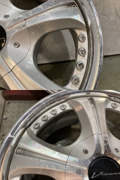JDM SSR Speedstar VIENNA COURAGE 184-Wheel Set 9.5J 5HPCD150 +50 Land Cruise (No Tires) - Image 9