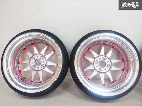 JDM Extreme/Custom ColorWORK work emotion CR2P ECRSR 177.5/8.5J +37/+3 (No Tires) - Image 6