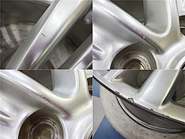 JDM V36 Skyline 225/55R17 Studless Tires Used with Original Aluminum W (No Tires) - Image 4