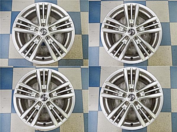 JDM V36 Skyline 225/55R17 Studless Tires Used with Original Aluminum W (No Tires) - Image 7