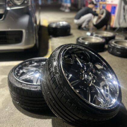 JDM WORK LS207 19-inch deep rim br WORK (No Tires)