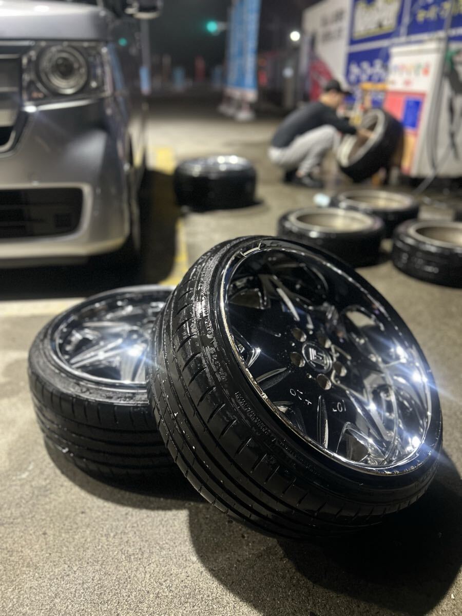 JDM WORK LS207 19-inch deep rim br WORK (No Tires)