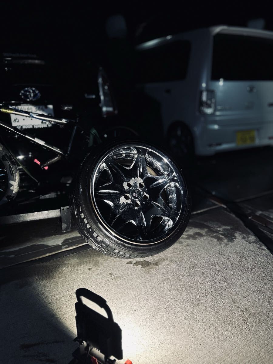 JDM WORK LS207 19-inch deep rim br WORK (No Tires) - Image 4