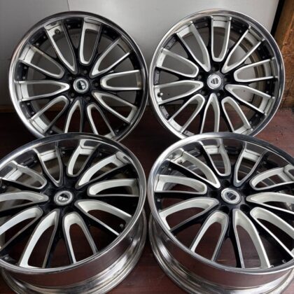 JDM Work Schbart SW5 20-inch aluminum wheels ET45 8.5J 114.3 (No Tires)