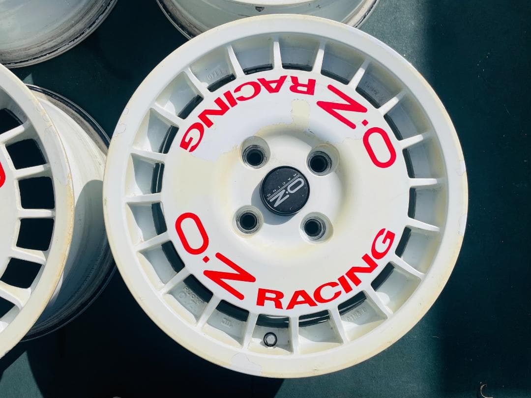 JDM Rare OZ Rally Racing 15114.3 4-hole 4-Wheel Set (No Tires) - Image 6