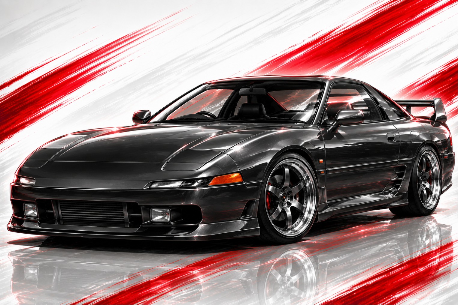 Mitsubishi GTO / 3000GT Wheel Fitment Guide (Z16A / Z15A): 67 mm, and Why That One Millimetre Matters