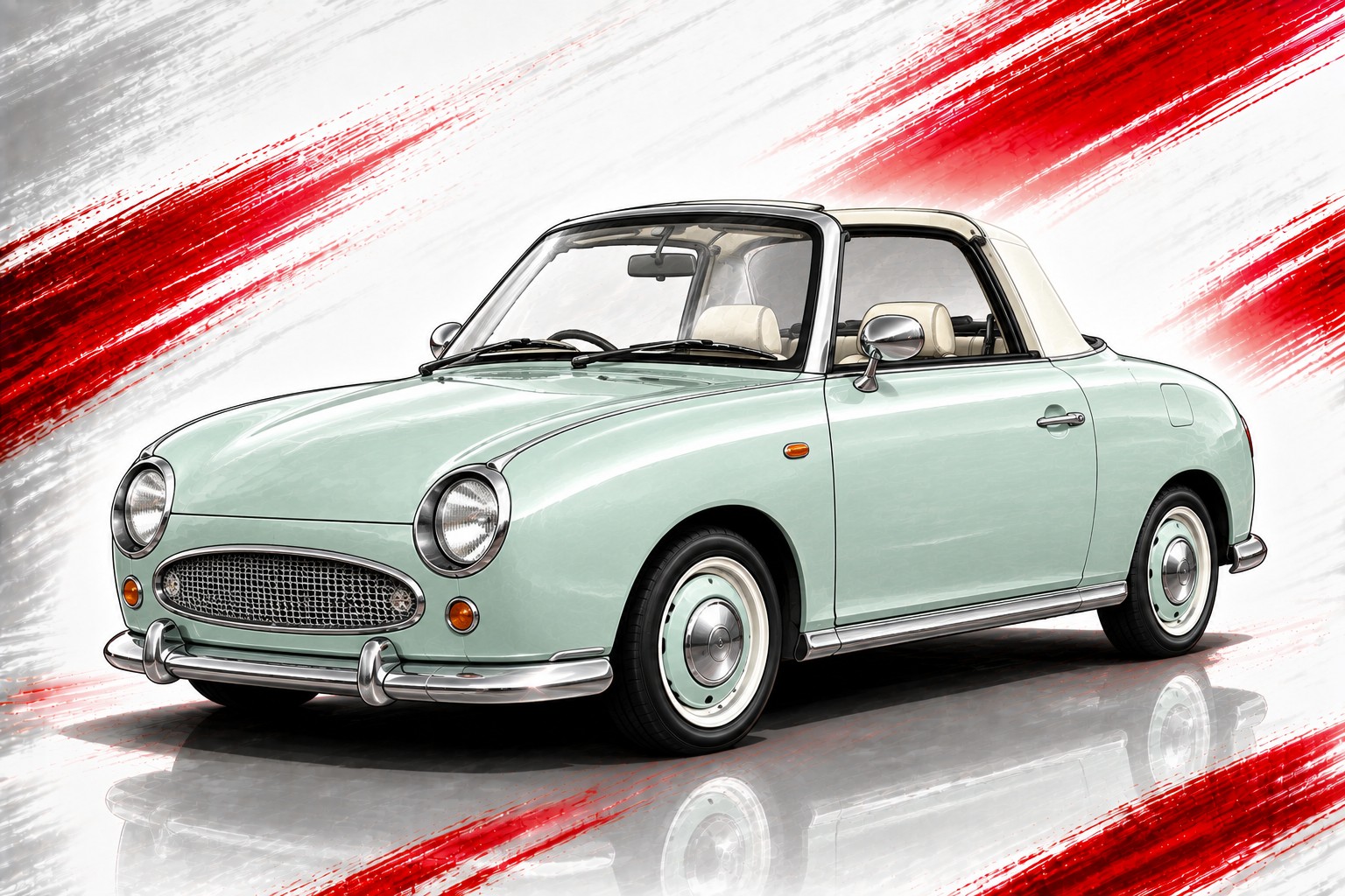 Nissan Figaro and the Pike Cars Wheel Fitment Guide: Twelve-Inch Wheels and One Sibling That Differs