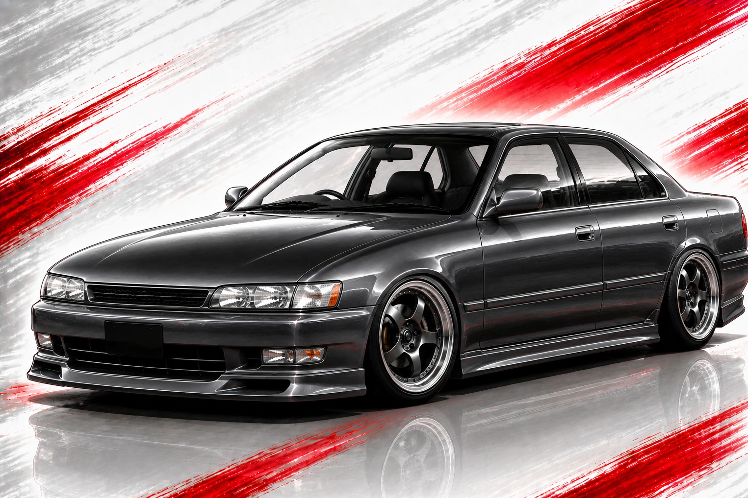 Toyota Chaser JZX90 Wheel Fitment Guide: The Tourer V Is Staggered and the Others Are Not