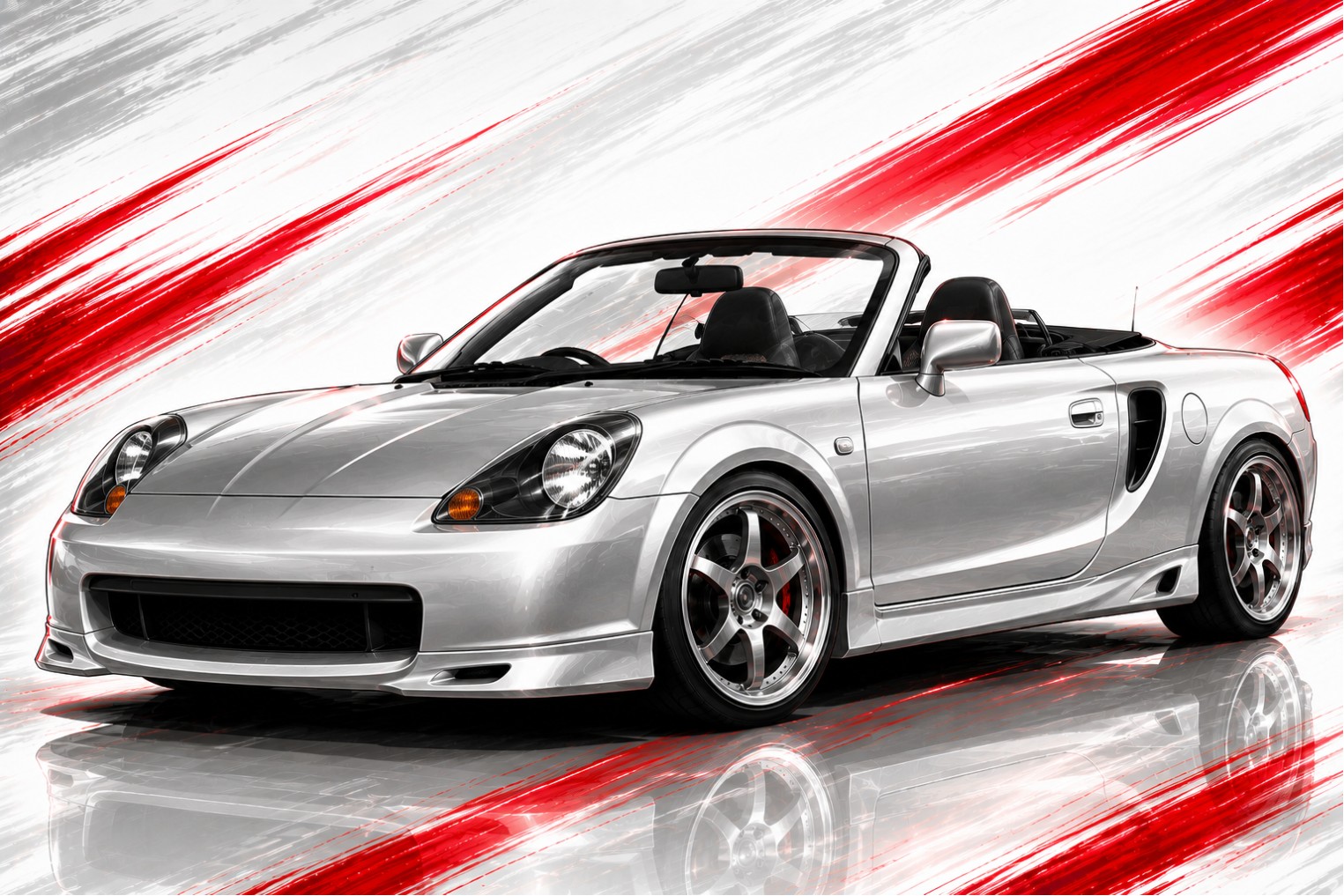 Toyota MR-S / MR2 Roadster Wheel Fitment Guide (ZZW30): It Is 4×100, and It Is Staggered