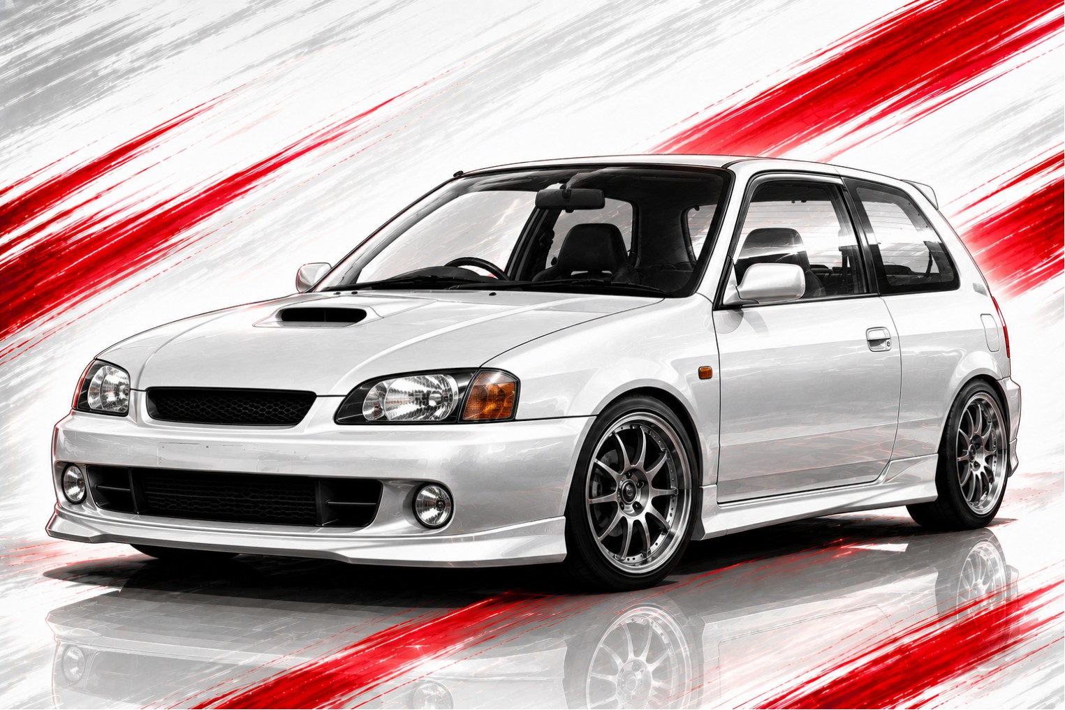 Toyota Starlet / Glanza Wheel Fitment Guide (EP82 / EP91): The Offset Changed, the Pattern Did Not