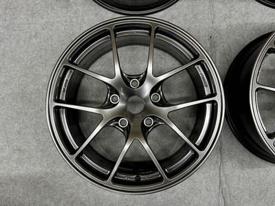JDM BBS RI-A Diamond Black 18x8.5J +48 10J +40 PCD130 5H RI-A011 RI-A01 (No Tires) - Image 3