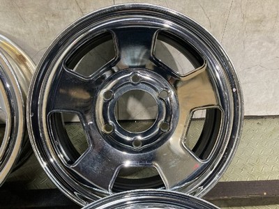JDM RareMAZDA Proceed Genuine Steel/Iron Wheels 154-Wheel Set 6J6HPCD139.7+3 (No Tires) - Image 3
