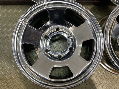 JDM RareMAZDA Proceed Genuine Steel/Iron Wheels 154-Wheel Set 6J6HPCD139.7+3 (No Tires) - Image 4