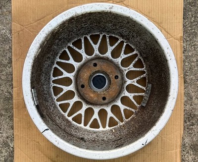 JDM Rare discontinued R31 Skyline genuine option BBS RG028 15x6.5J+25 P (No Tires) - Image 8