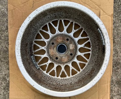 JDM Rare discontinued R31 Skyline genuine option BBS RG028 15x6.5J+25 P (No Tires) - Image 9