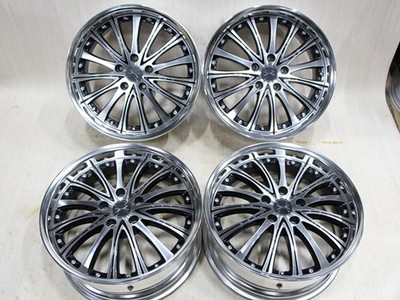 JDM C267 Deep Rim WEDS MAVERICK 315F SL 18X8J+46 PCD114.3 Fits Prius α (No Tires)