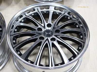 JDM C267 Deep Rim WEDS MAVERICK 315F SL 18X8J+46 PCD114.3 Fits Prius α (No Tires) - Image 5