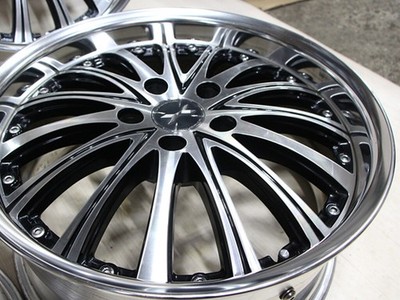 JDM C267 Deep Rim WEDS MAVERICK 315F SL 18X8J+46 PCD114.3 Fits Prius α (No Tires) - Image 8