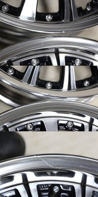JDM C267 Deep Rim WEDS MAVERICK 315F SL 18X8J+46 PCD114.3 Fits Prius α (No Tires) - Image 9