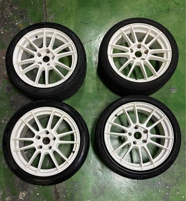 JDM RAYS gram LIGHTS 57xtreme 17-inch aluminum wheels 4-piece set whit (No Tires)