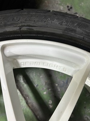 JDM RAYS gram LIGHTS 57xtreme 17-inch aluminum wheels 4-piece set whit (No Tires) - Image 3