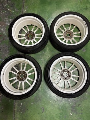 JDM RAYS gram LIGHTS 57xtreme 17-inch aluminum wheels 4-piece set whit (No Tires) - Image 9