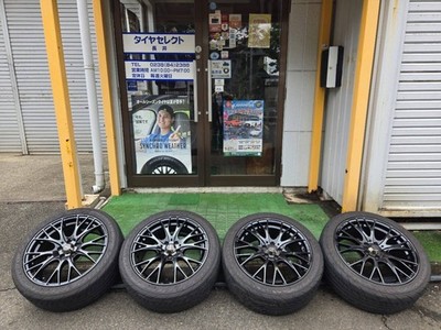 JDM Weds Sport SA-20R 17x7.5J 5-hole PCD100 Offset 48 WBC 215/45R17 202 (No Tires)