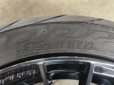 JDM Weds Sport SA-20R 17x7.5J 5-hole PCD100 Offset 48 WBC 215/45R17 202 (No Tires) - Image 7