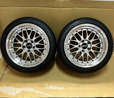 JDM BBS LM LM073x mine's LMevolution 17x9.5J+25 114.3/5-hole Hub 66 fk5 (No Tires)