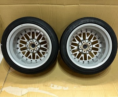 JDM BBS LM LM073x mine's LMevolution 17x9.5J+25 114.3/5-hole Hub 66 fk5 (No Tires) - Image 2