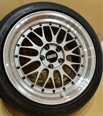 JDM BBS LM LM073x mine's LMevolution 17x9.5J+25 114.3/5-hole Hub 66 fk5 (No Tires) - Image 3