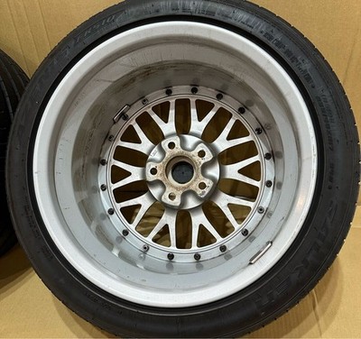 JDM BBS LM LM073x mine's LMevolution 17x9.5J+25 114.3/5-hole Hub 66 fk5 (No Tires) - Image 5