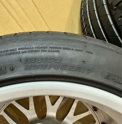 JDM BBS LM LM073x mine's LMevolution 17x9.5J+25 114.3/5-hole Hub 66 fk5 (No Tires) - Image 10