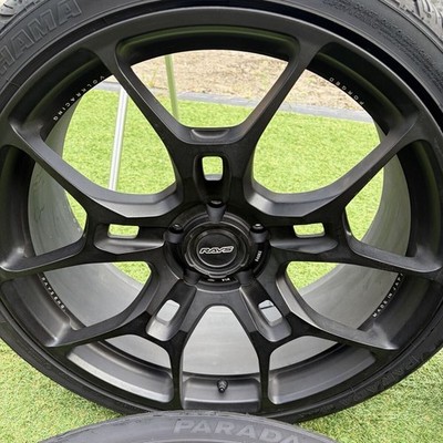 JDM RAYS VOLK RACING G025GC 224-Wheel Set G63 AMG W463 5H130 BT 255/35R22 YO (No Tires) - Image 4