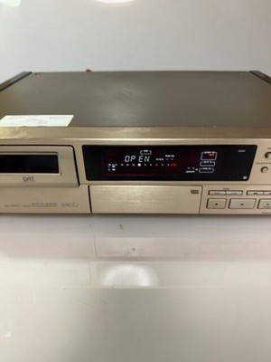 SONY DTC-59ESJ Digital Audio Tape Deck DAT Player Gold Tested Power On