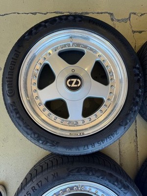 JDM Discontinued OZ Futura 17in 8.5J +20 5H PCD112 Tire (No Tires) - Image 2