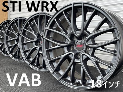JDM VAB WRX STI 18 Subaru scratches and dirt present 114.3 5-hole Impr (No Tires)