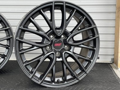 JDM VAB WRX STI 18 Subaru scratches and dirt present 114.3 5-hole Impr (No Tires) - Image 2